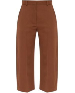 Marni Wool Trousers - Brown