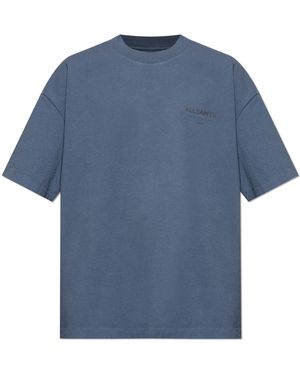 AllSaints T-Shirt "Underground" - Blue