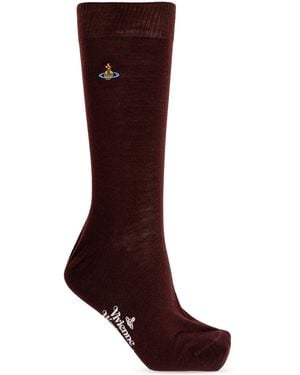Vivienne Westwood Wool Socks - Brown