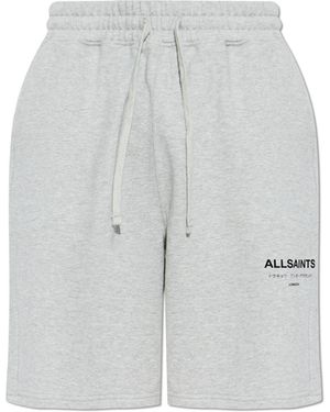 AllSaints 'Undrgrnd' Sweat Shorts - White