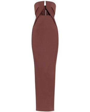 Rick Owens Dress 'Prong' - Red