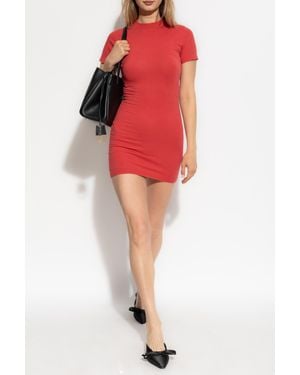 Balenciaga Fitted Dress - Red