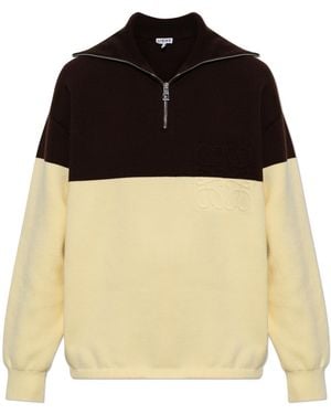 Loewe Polo De Algodón Oversize, Mujer - Black