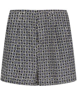 Lanvin Patterned Shorts - Grey
