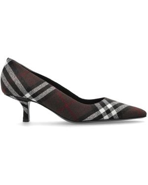 Burberry Heeled Shoes 'Dame' - White