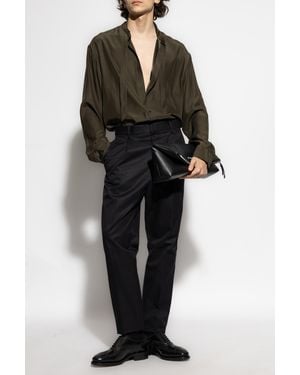 DSquared² Pants '1 Pleat Aviator' - Black