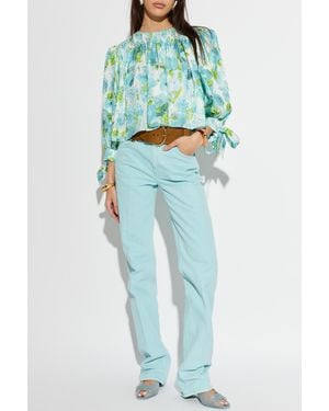 Chloé Silk Top - Blue