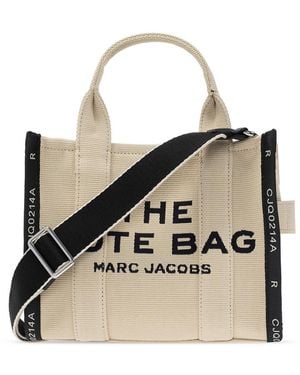 Marc Jacobs Shopper Bag With Logo - Natural
