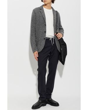 Eleventy Cardigan With Pockets - Black