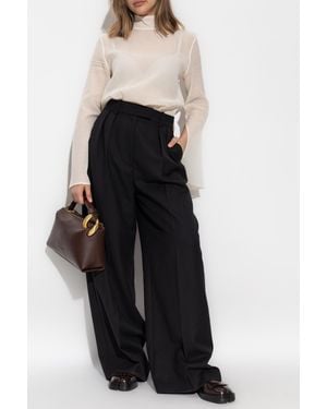 TOTEME Silk Turtleneck - Natural