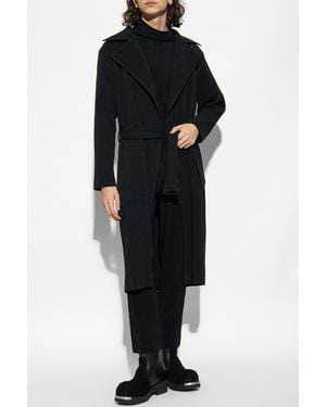 Homme Plissé Issey Miyake Pleated Turtleneck Sweater - Black