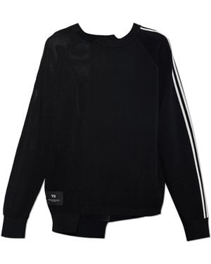 Y-3 Jumper With Logo - Black