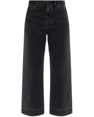 Chloé Jeans With Logo - Black