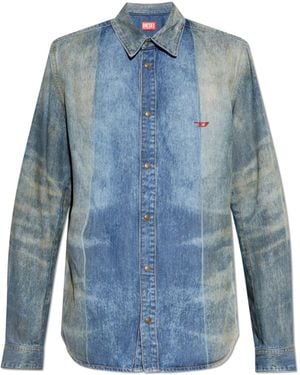 DIESEL Jeans Shirt D-Fitty-Fsf - Blue