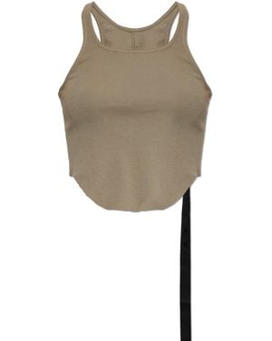 Rick Owens Sleeveless Top - Natural