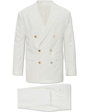 DSquared² Linen Suit - White