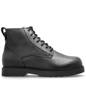 Birkenstock Highwood Lace Medium Waterproof Ankle Boots - Black