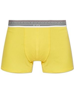 Versace Cotton Boxers - Yellow