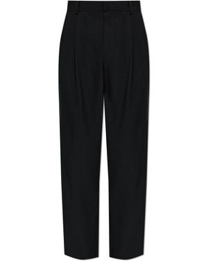 Balmain Creased Trousers - Black
