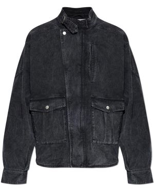 Isabel Marant 'Isaiah' Denim Jacket - Black