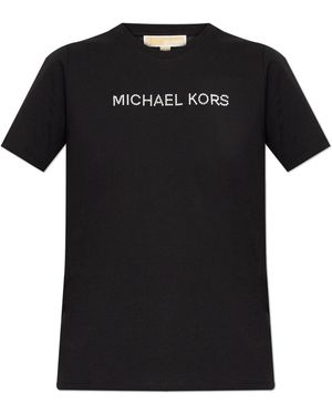 MICHAEL Michael Kors T-Shirt With Logo - Black