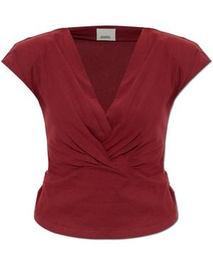 Isabel Marant Top "Nadrine" - Red