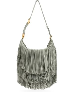 Balmain Ébène Hobo Large Bag - Grey
