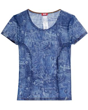 DIESEL Top 'Kasia-Dnm' - Blue
