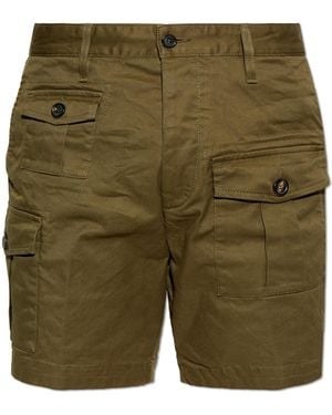 DSquared² 'Cargo' Shorts - Green