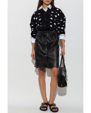 Marni Wool Cardigan - Black