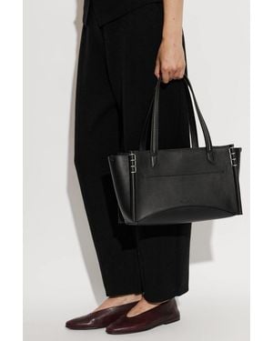 JW Anderson 'Elongated Loafer Cabas' Bag - Black