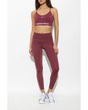 Nike Pro Sports Bra - Red