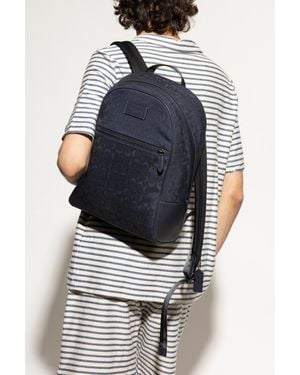 COACH Hudson Backpack in Black for Men | Lyst