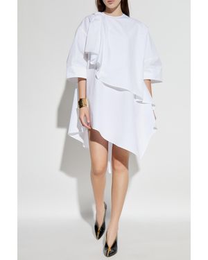 Givenchy Dress With A Bow On The Shoulder - White