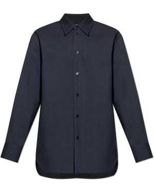 Jil Sander Wool Shirt - Blue