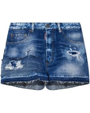 DSquared² Baggy Shorts - Blue
