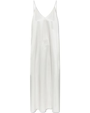 Lisa Yang Silk Slip Dress - White