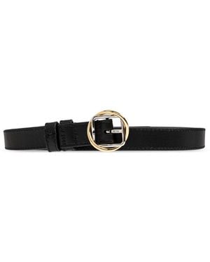 Jacquemus Leather Belt 'Salon' - Black