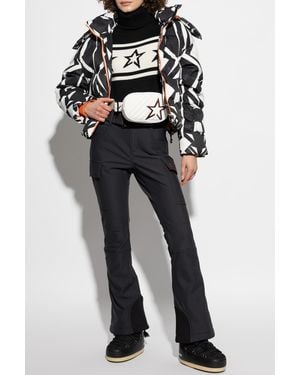 Perfect Moment Ski Pants Mid-Rise Cargo - Black