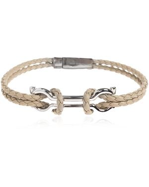 Ferragamo Leather Bracelet - Natural