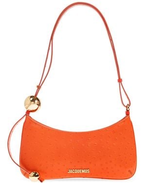 Jacquemus Shoulder Bag 'Le Bisou Perle' - Orange