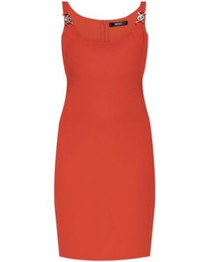 Versace Strappy Dress - Red