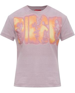 DIESEL T-Shirt 'T-Ila-Aa3' - Pink