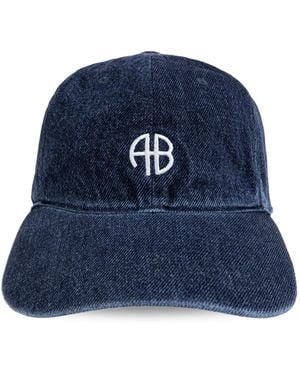 Anine Bing "Jeremy" Baseball Cap - Blue