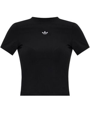 adidas Originals T-Shirt With Logo - Black