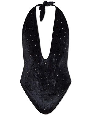 Balmain One-Piece Swimsuit - Blue