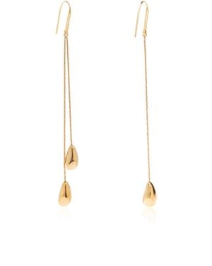 Isabel Marant Brass Earrings - White