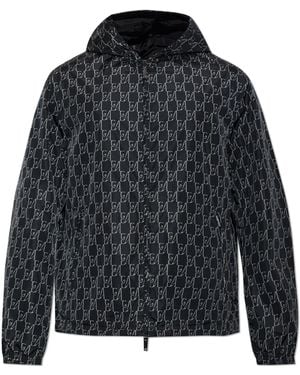 Emporio Armani Reversible Hooded Jacket - Black