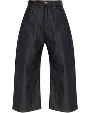 Balenciaga Wide-Leg Jeans - Blue