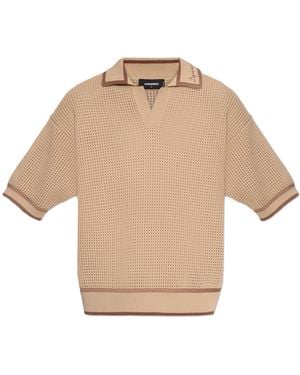 DSquared² Cotton Polo - Natural